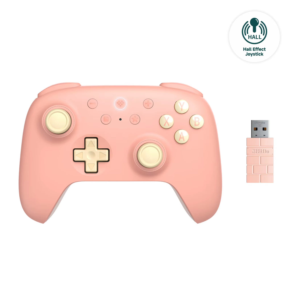 8Bitdo Ultimate 2C Wireless Gaming Controller for PC, Windows 10, 11, Steam Deck, Raspberry Pi, Android Gamepad Accessories