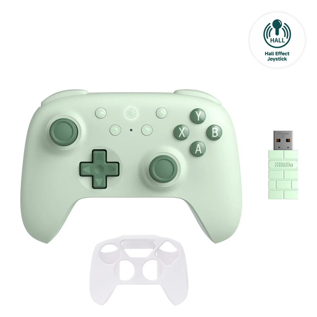 8Bitdo Ultimate 2C Wireless Gaming Controller for PC, Windows 10, 11, Steam Deck, Raspberry Pi, Android Gamepad Accessories