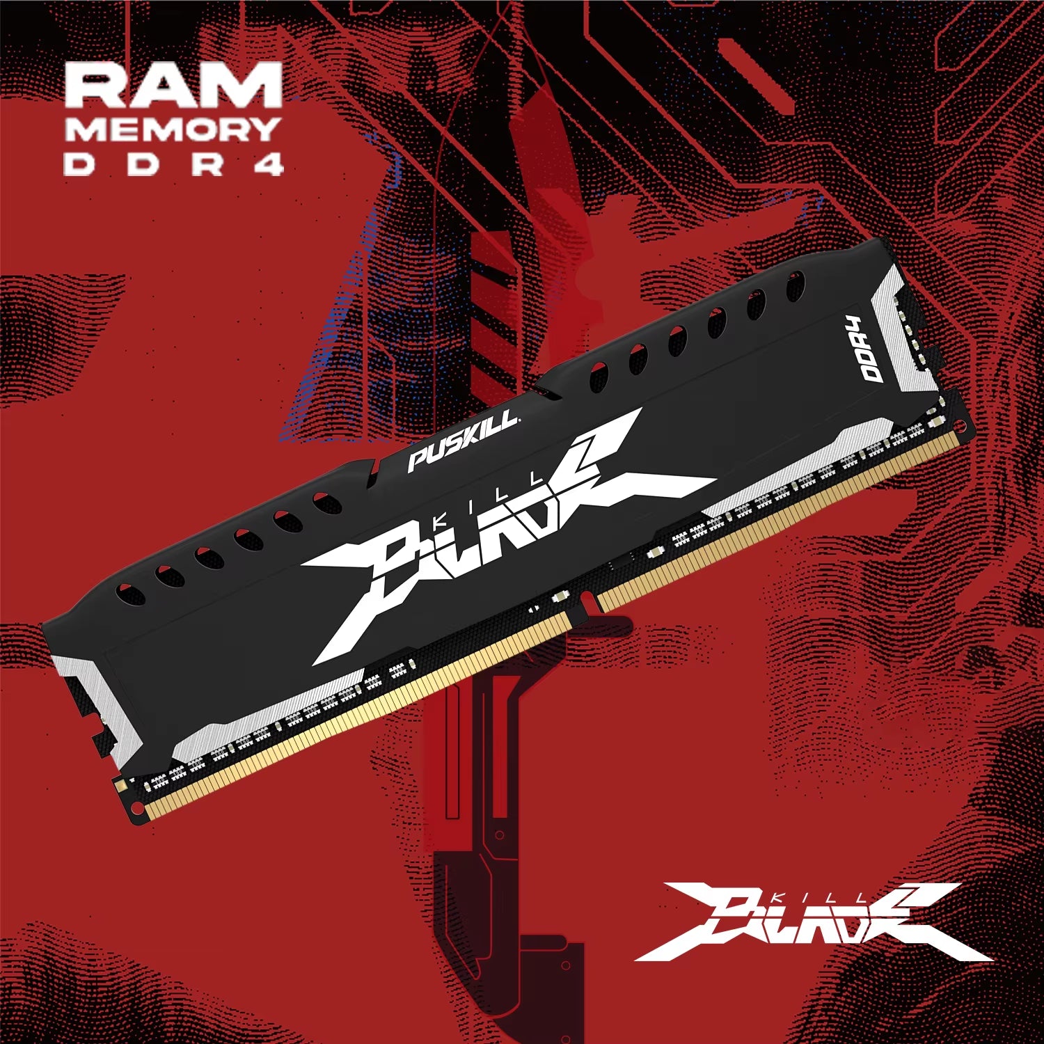 Memória RAM DDR4 16GB 8GB 1.2V 3200Mhz 2666Mhz Desktop Computer UDIMM Cooling Vest Memory Memoria