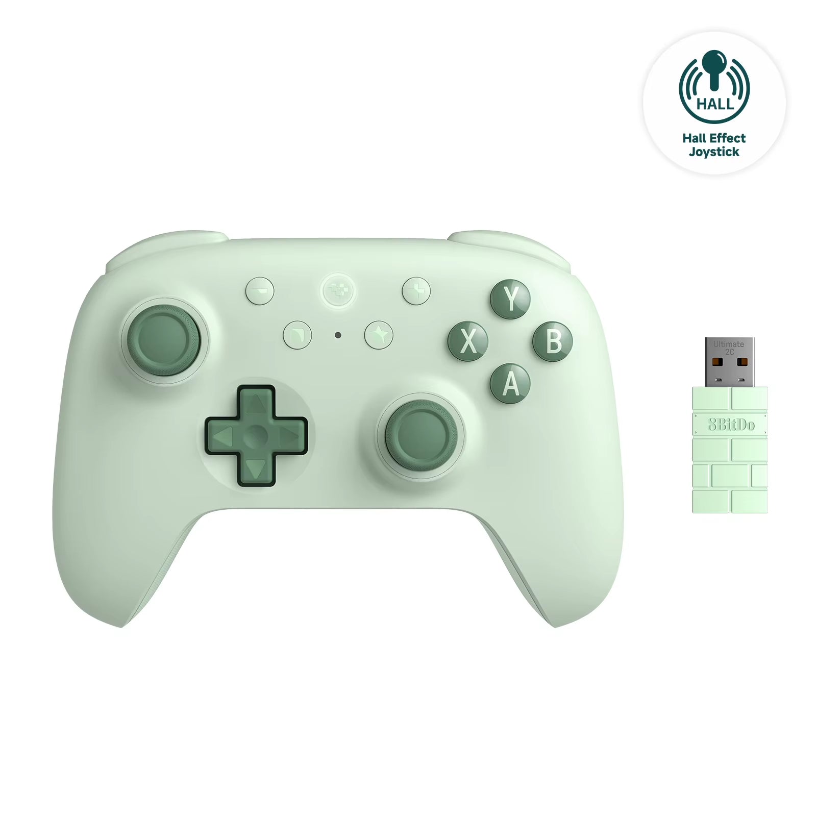 8Bitdo Ultimate 2C Wireless Gaming Controller for PC, Windows 10, 11, Steam Deck, Raspberry Pi, Android Gamepad Accessories